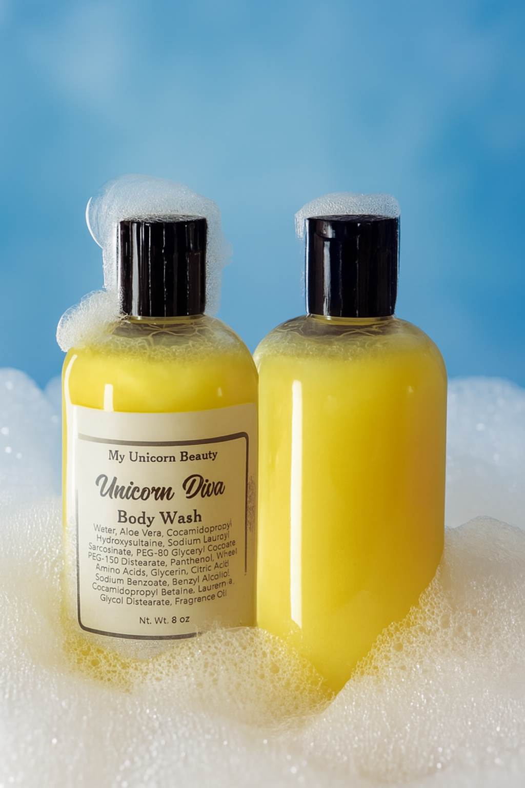 Unicorn Diva Body Wash (Vanilla Cupcake Scented)