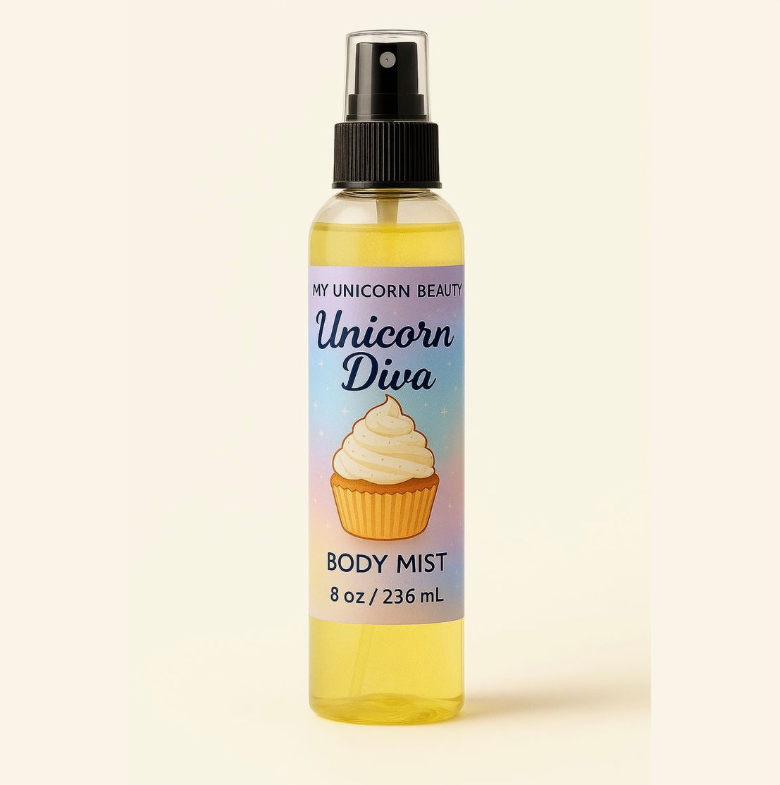Unicorn Diva Body Mist (Vanilla Cupcake Scented)