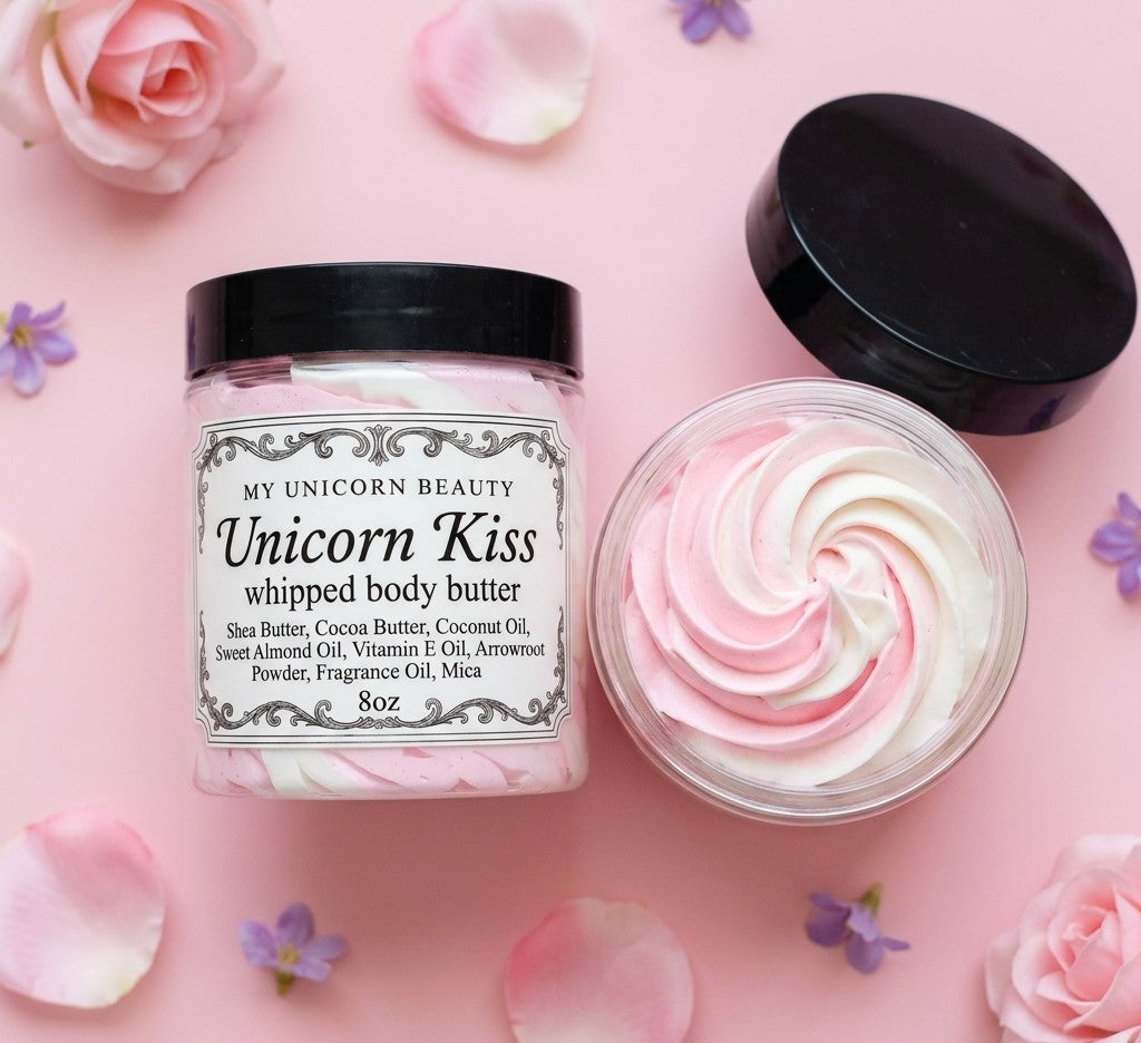 Unicorn Kiss Body Butter (Strawberry Shortcake Scented) My Unicorn Beauty