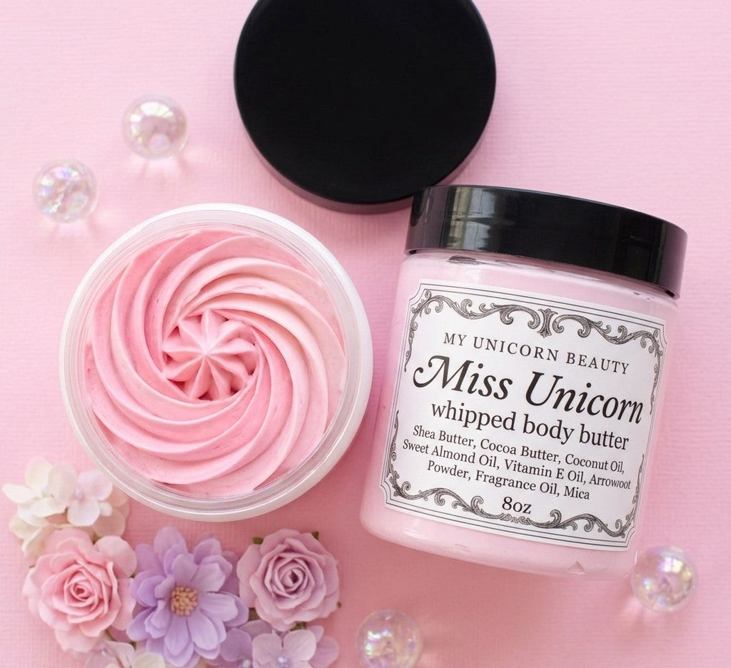 Miss Unicorn Body Butter (Scent inspired by Tom Ford Lost Cherry) My Unicorn Beauty