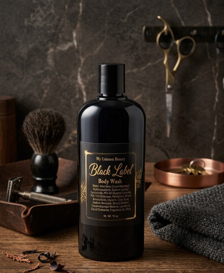 Black Label Body Wash for Men (Scent Inspired by YSL) My Unicorn Beauty
