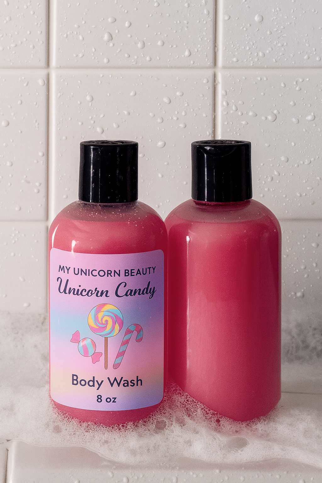 Unicorn Candy Body Wash (Cotton Candy & Pink Sugar Scented)