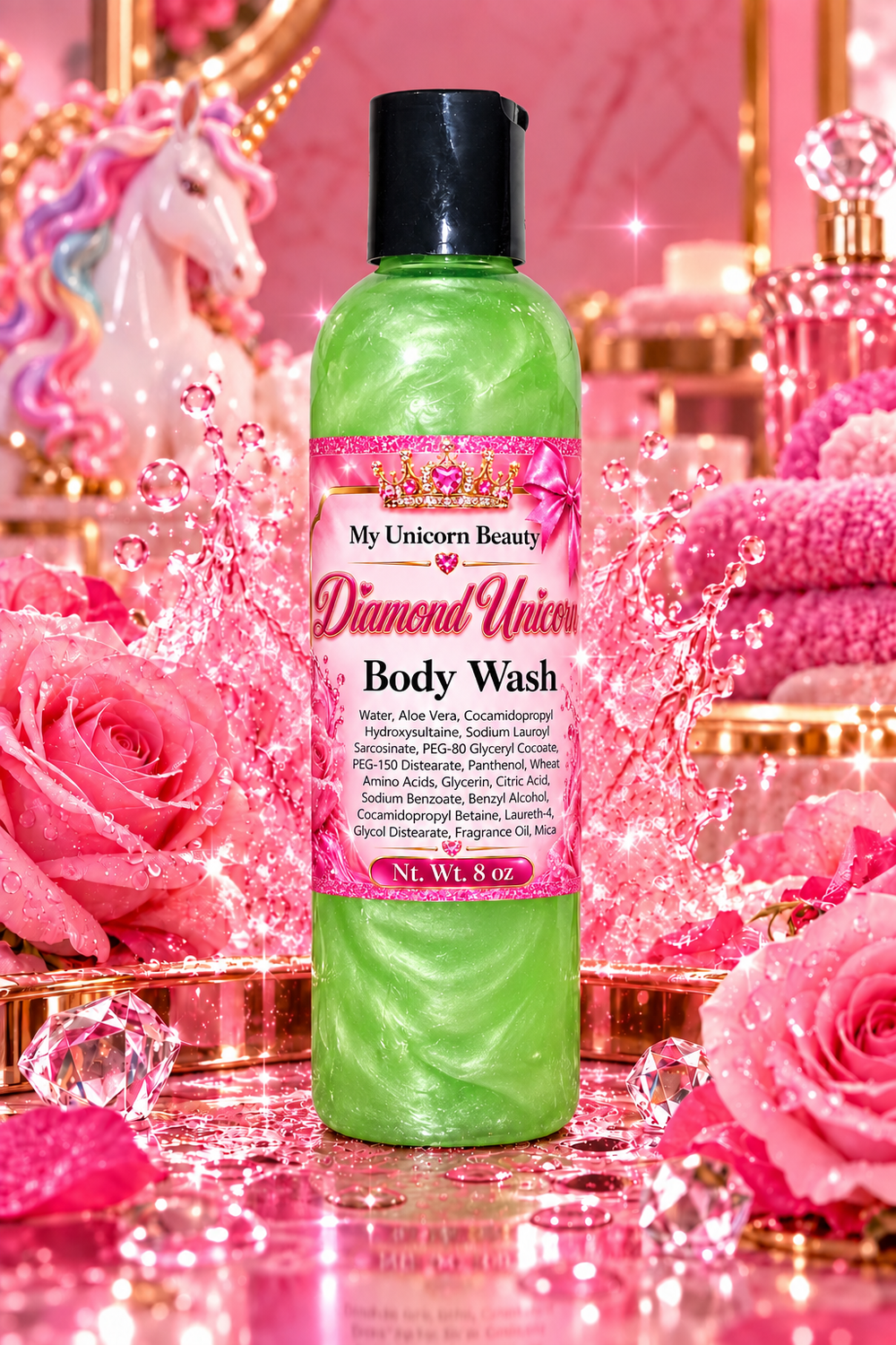 Diamond Unicorn Body Wash – Inspired by Juicy Couture: Viva La Juicy My Unicorn Beauty