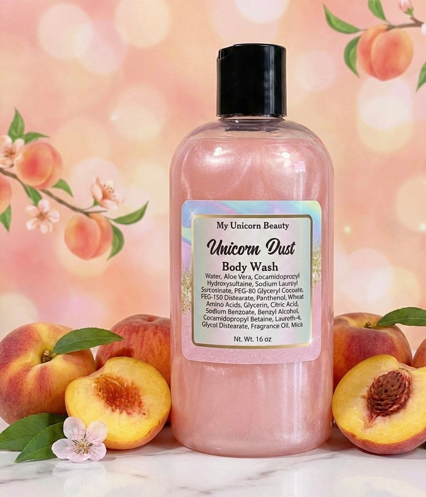 Unicorn Dust Body Wash (Peach Scented)
