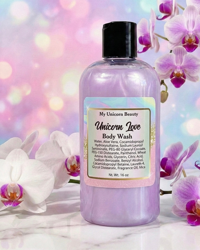 Unicorn Love Body Wash (Velvet Orchid Scented)