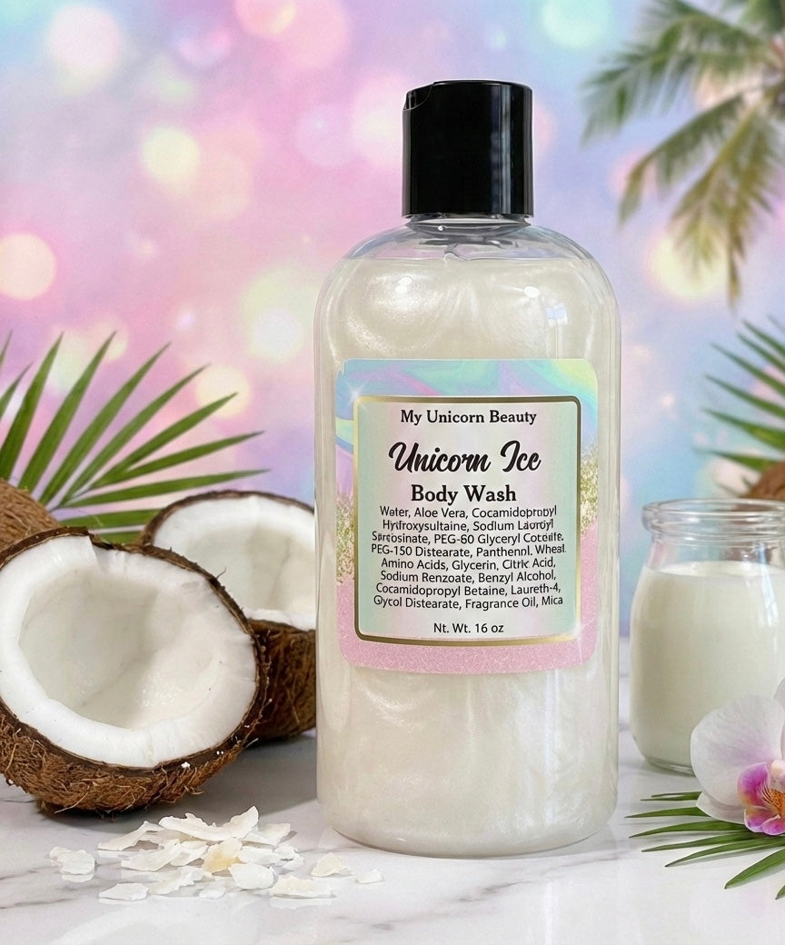 Unicorn Ice Body Wash (Coconut Milk Scented)