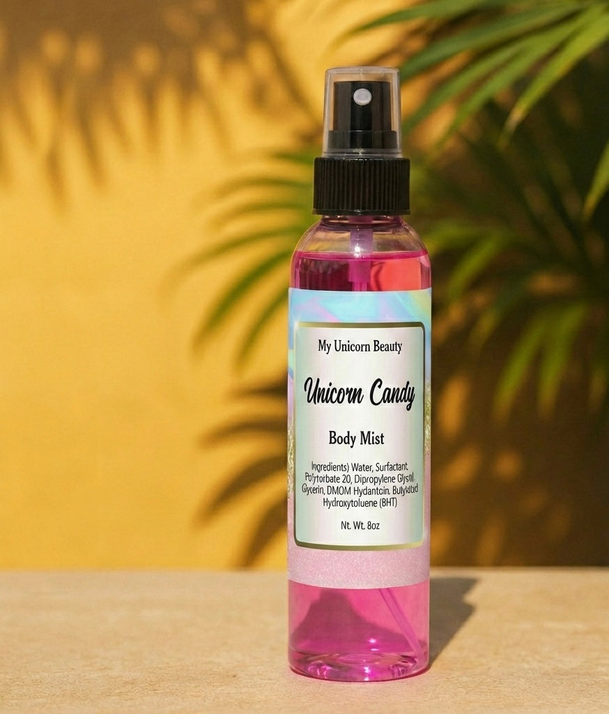 Unicorn Candy Body Mist (Pink Sugar scented)