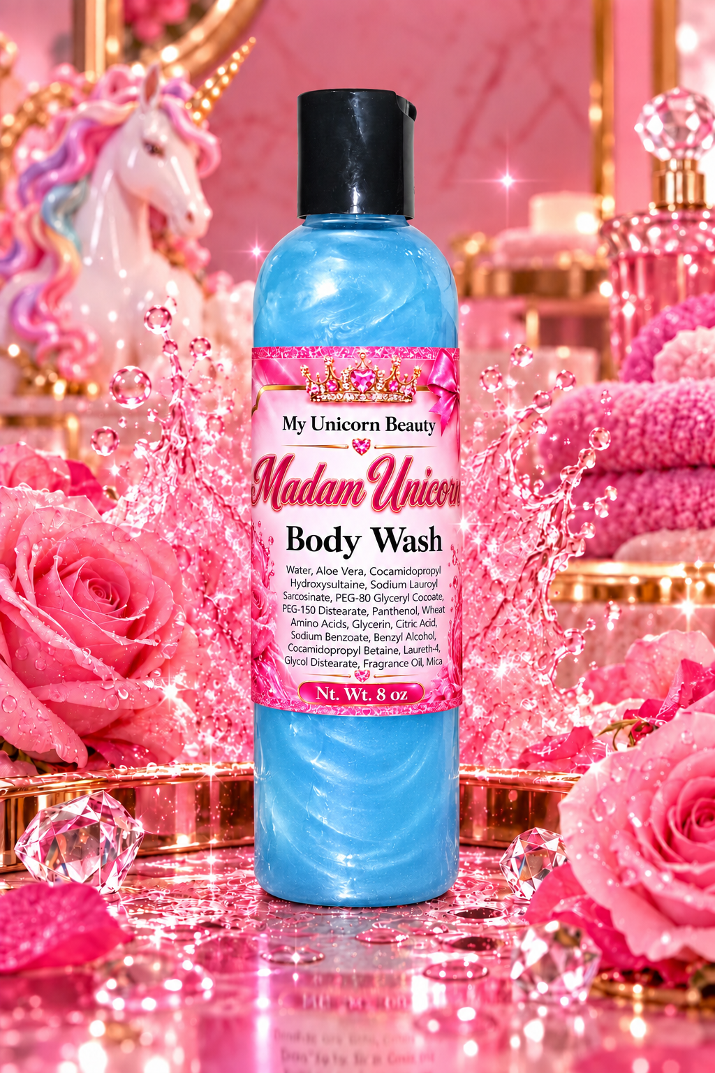Madam Unicorn Body Wash – Inspired by Carolina Herrera Good Girl My Unicorn Beauty