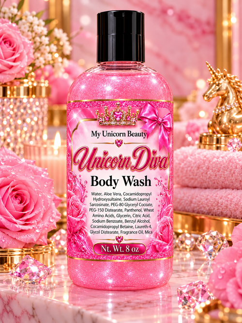 Unicorn Diva Body Wash – Inspired by Versace Bright Crystal