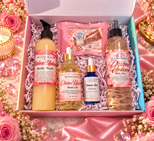 Divine Unicorn Luxury Body Care Gift Box | Burberry Her Inspired