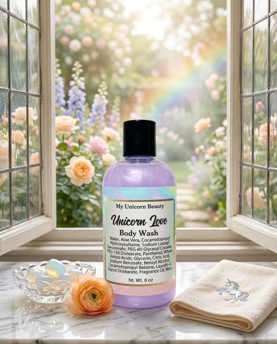 Unicorn Love Body Wash (Velvet Orchid Scented) My Unicorn Beauty