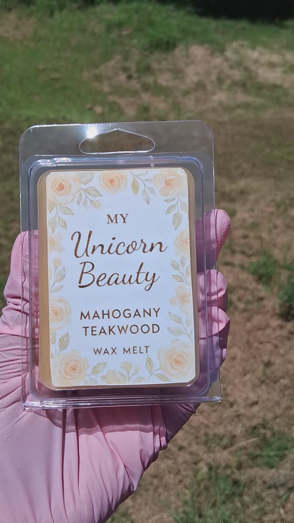 Mahogany Teakwood Luxury Wax Melt