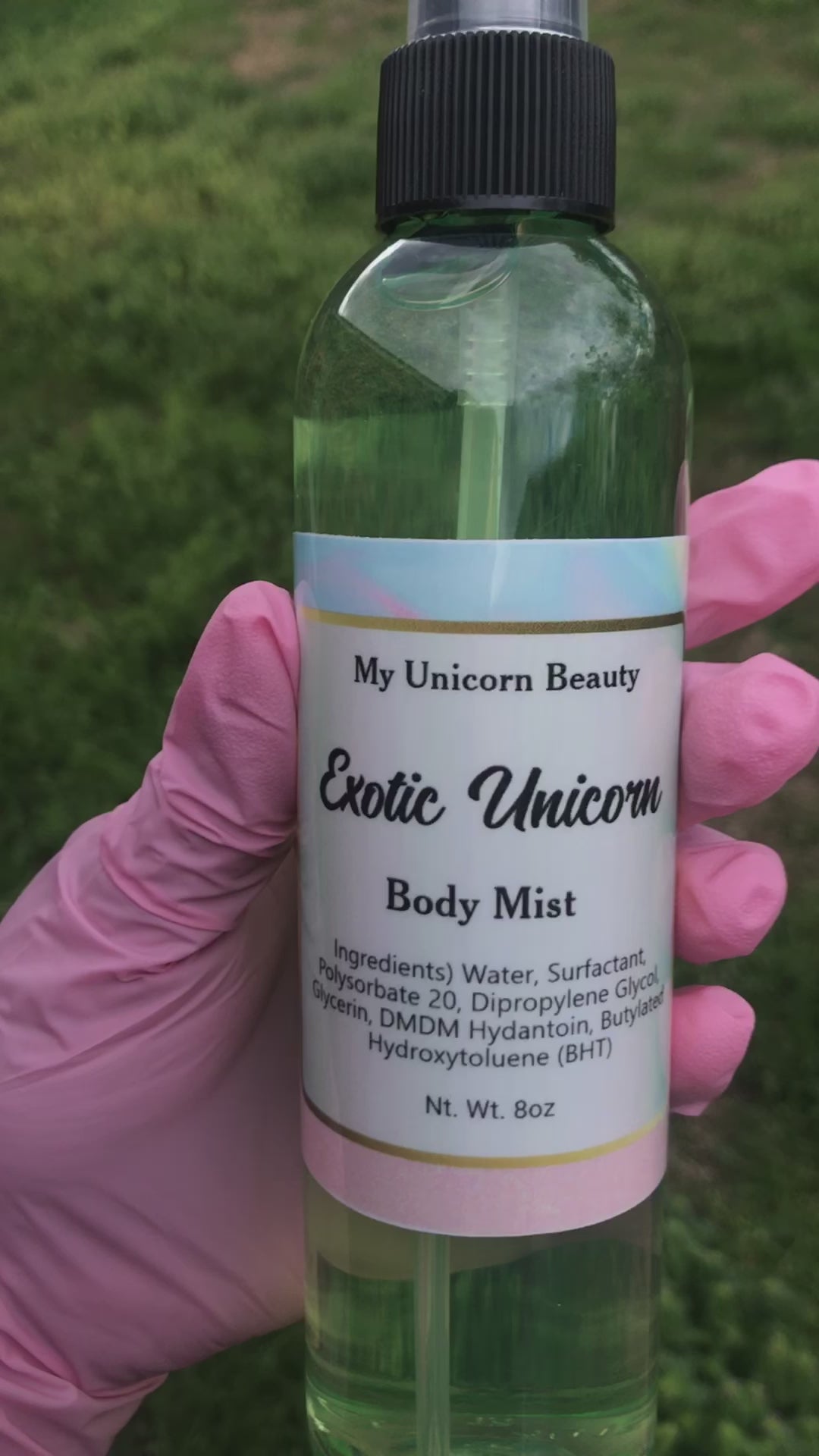 Exotic Unicorn Body Mist (Scent inspired by Chanel Coco Mademoiselle)