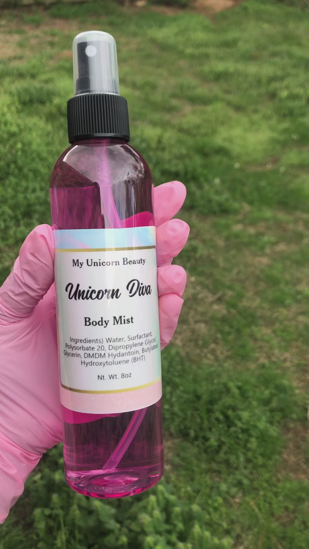 Unicorn Diva Body Mist (Inspired by Versace Bright Crystal)