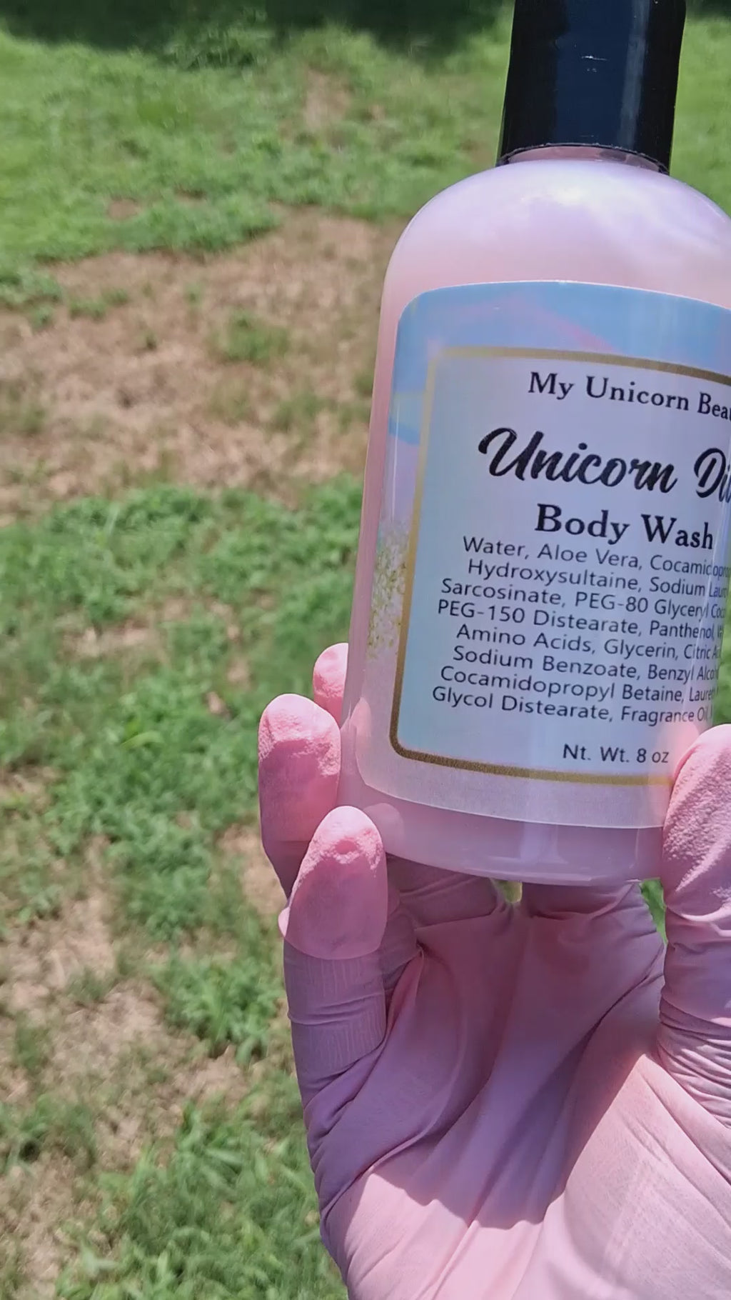 Unicorn Diva Body Wash (Scent Inspired by Versace Bright Crystal)