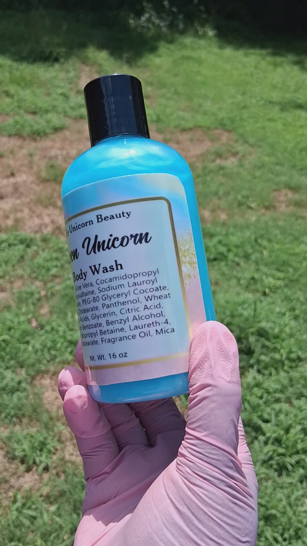 Queen Unicorn Body Wash (Jasmine & Vanilla Scented)