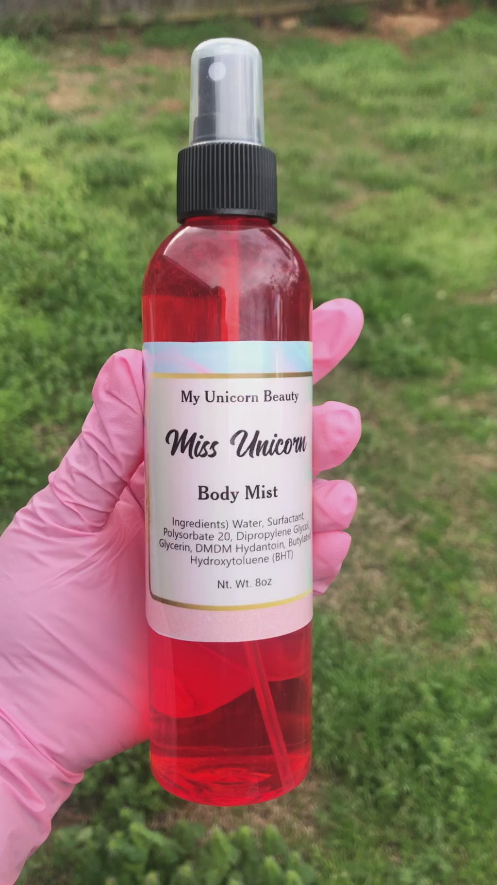 Miss Unicorn Body Mist (Scent inspired by Tom Ford Lost Cherry)