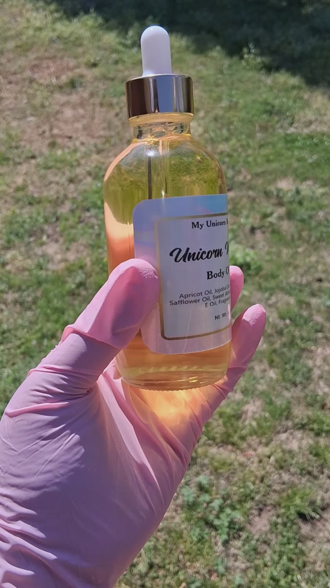 Unicorn Magic Body Oil (Mango Papaya Scented)