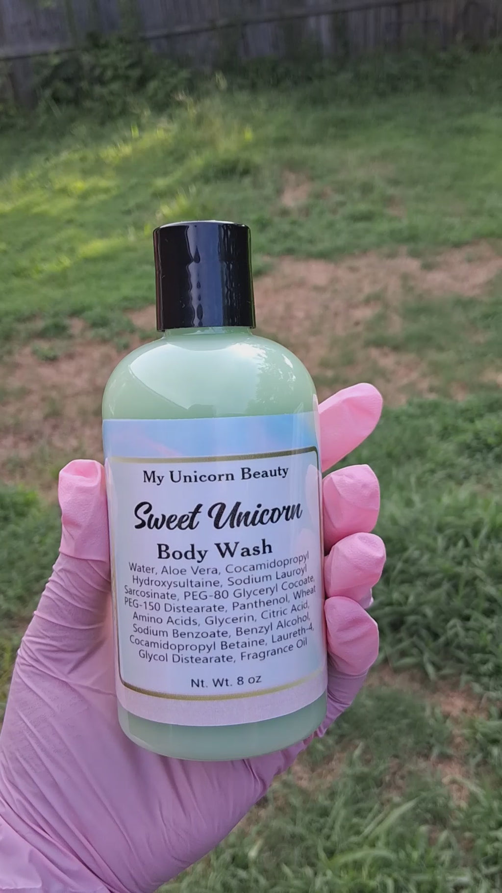 Sweet Unicorn Body Wash (Watermelon Candy scented)
