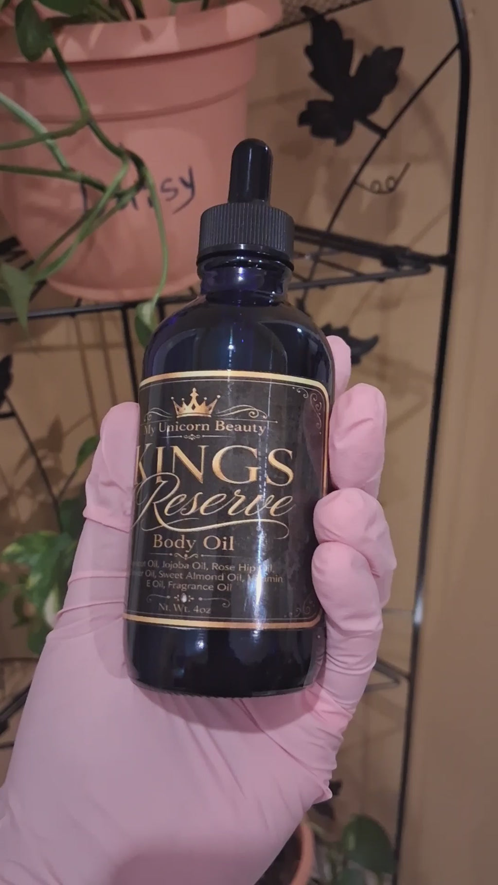 King's Reserve Body Oil for Men (Scent inspired by Dior Sauvage)