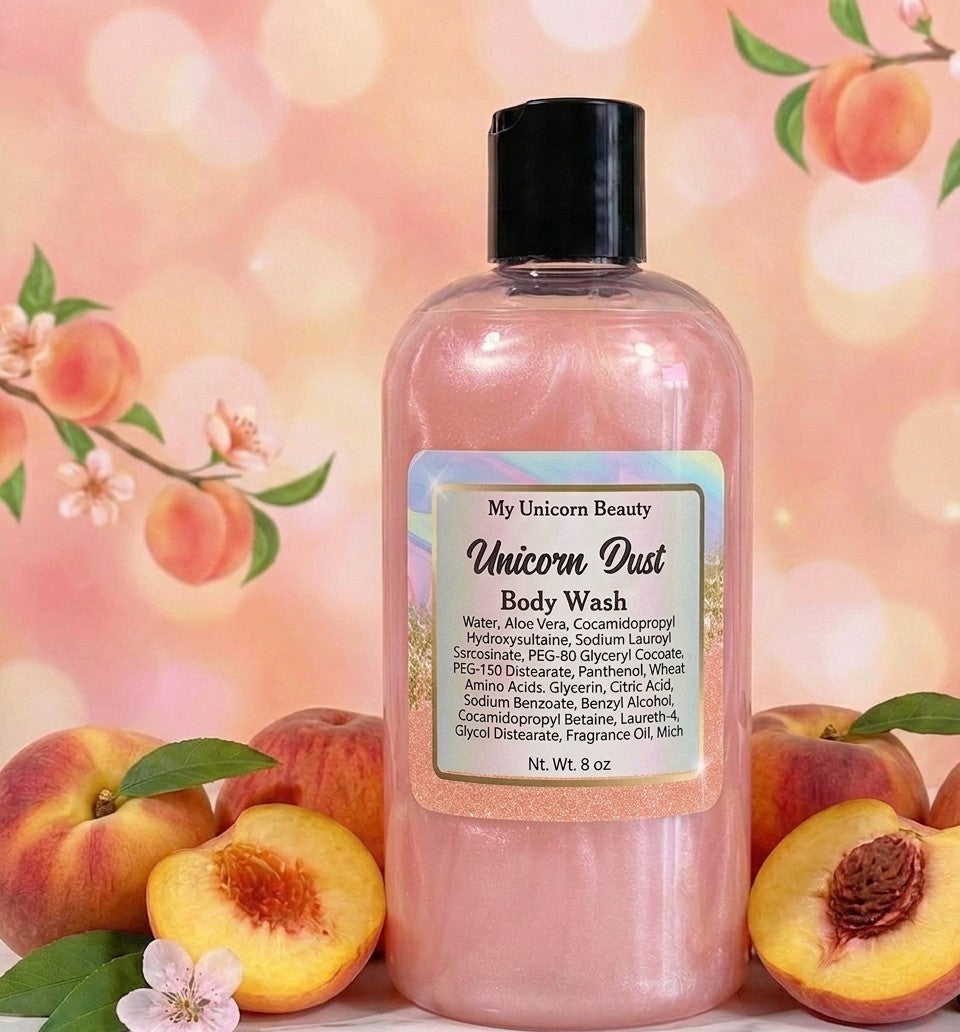 Unicorn Dust Body Wash (Peach Scented)
