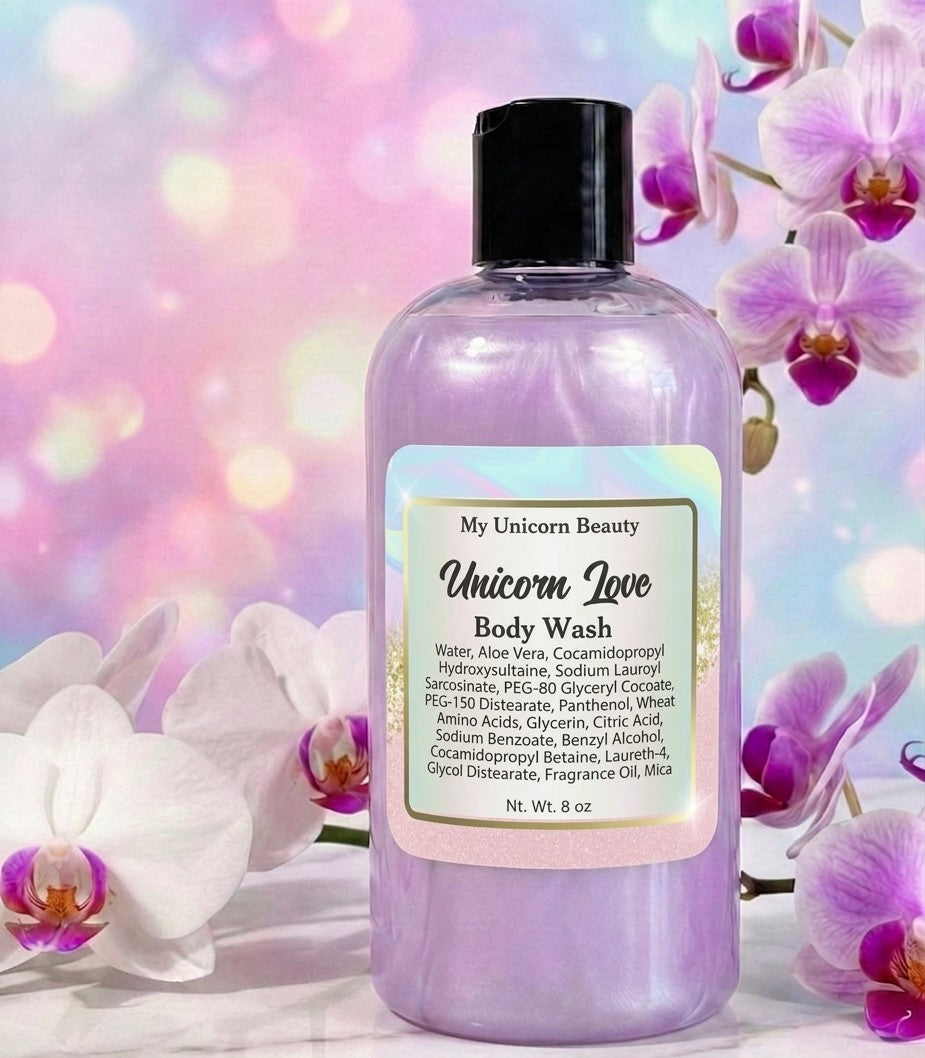Unicorn Love Body Wash (Velvet Orchid Scented)