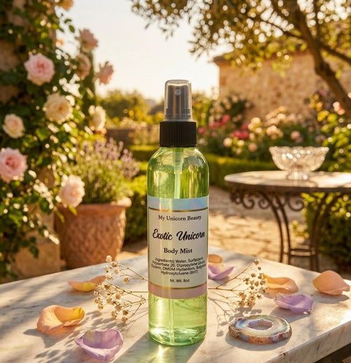 Exotic Unicorn Body Mist (Scent inspired by Chanel Coco Mademoiselle) My Unicorn Beauty