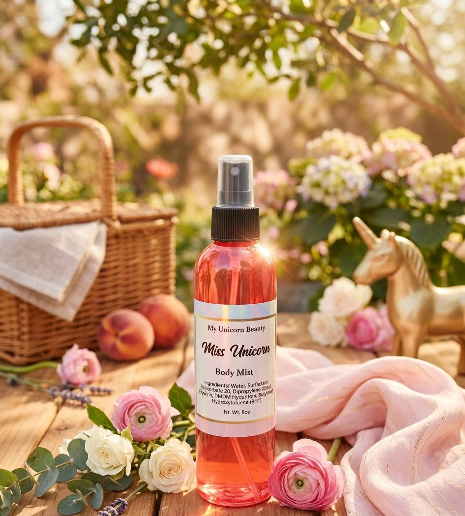 Miss Unicorn Body Mist (Scent inspired by Tom Ford Lost Cherry) My Unicorn Beauty