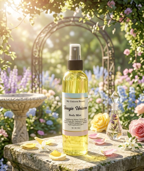 Bougie Unicorn Body Mist (Scent inspired by Donna Karan Cashmere Mist) My Unicorn Beauty